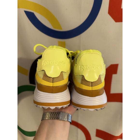 Reebok Legacy 83 Athletic Shoes Sneakers Womens 11 Yellow - Picture 4 of 7